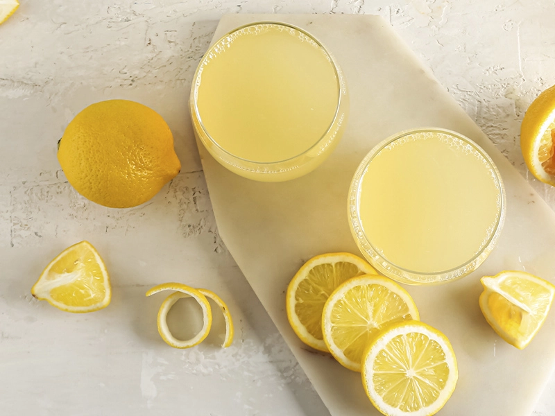 Jus de citron: bienfaits et utilisations